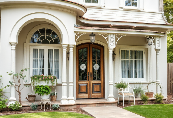 Shabby Chic House Exterior