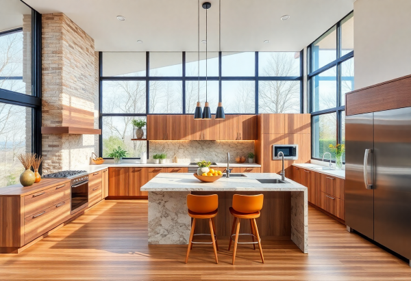 Mid-Century Modern Kitchen