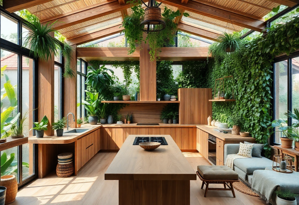 Biophilic Kitchen