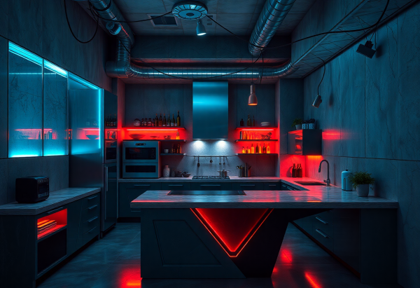 Cyberpunk Kitchen