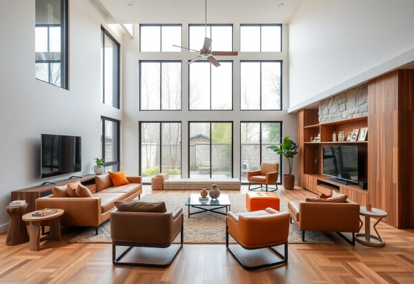 Mid-Century Modern Living Room