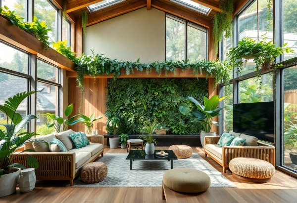 Biophilic Living Room