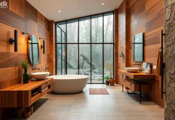 Mid-Century Modern Bathroom