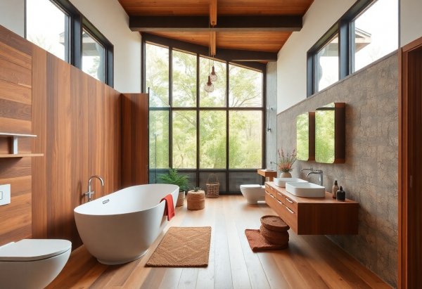 Mid-Century Modern Bathroom
