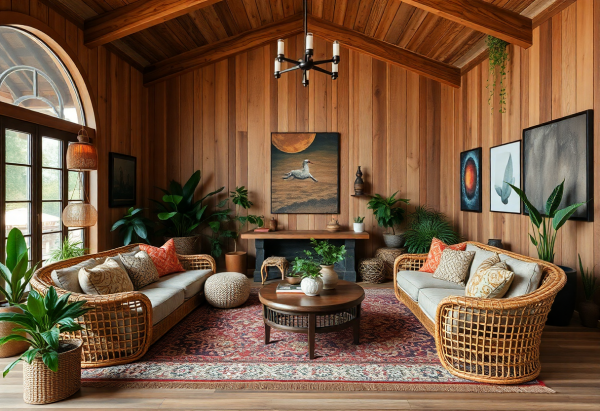 Bohemian Living Room