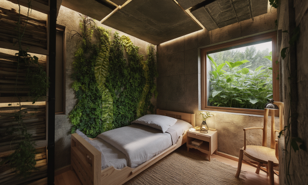 New Biophilic Bedroom