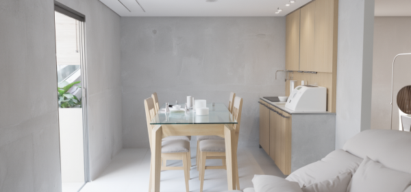 New Minimalist Dining Room