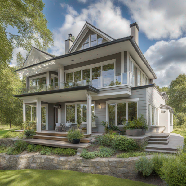 Biophilic House Exterior