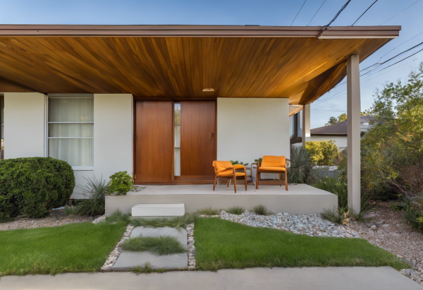 Mid-Century Modern House Exterior