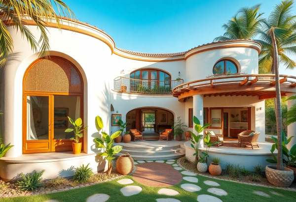 Bohemian House Exterior