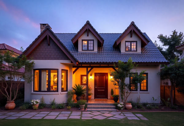 Bohemian House Exterior