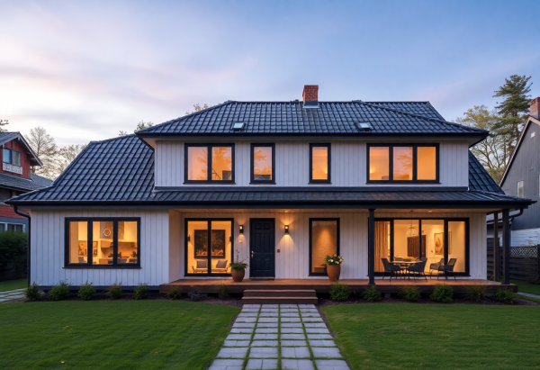 Scandinavian House Exterior