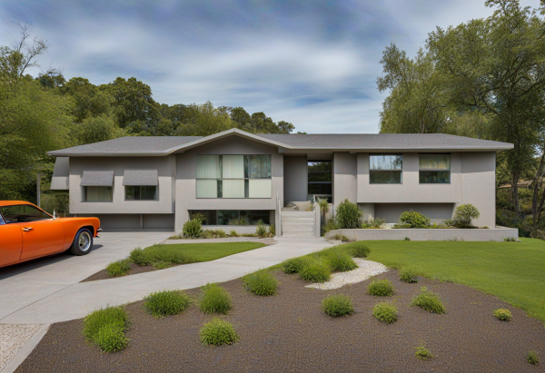 Mid-Century Modern House Exterior