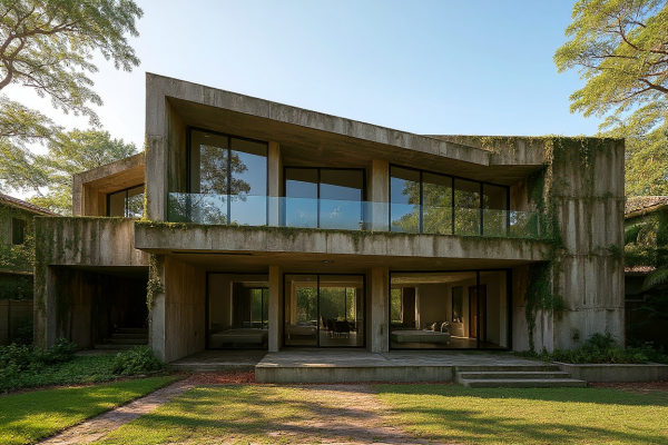 New Biophilic House Exterior