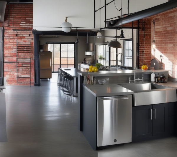 New Industrial Kitchen
