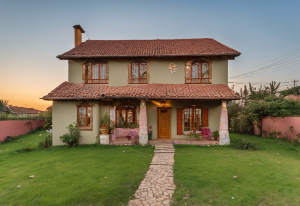 Bohemian House Exterior