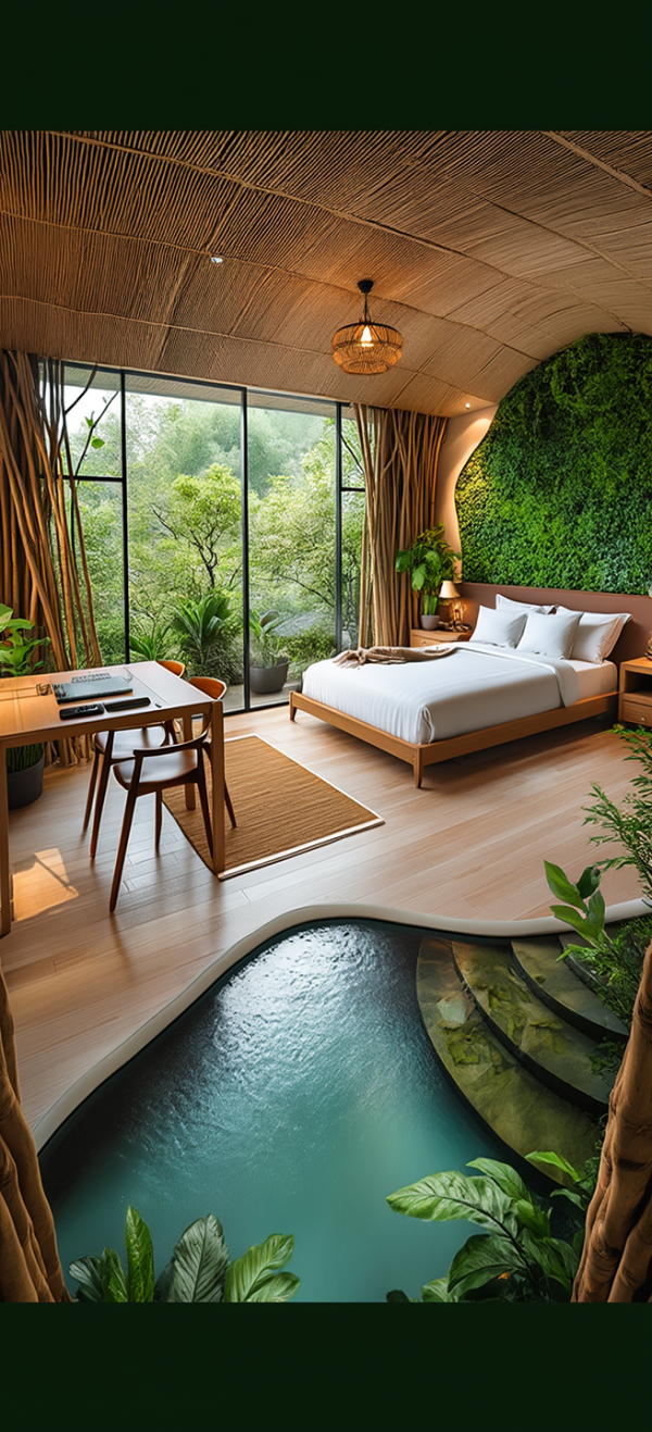 New Biophilic Bedroom