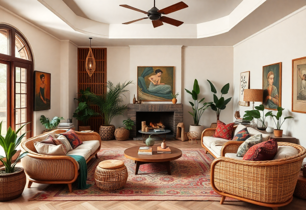 Bohemian Living Room