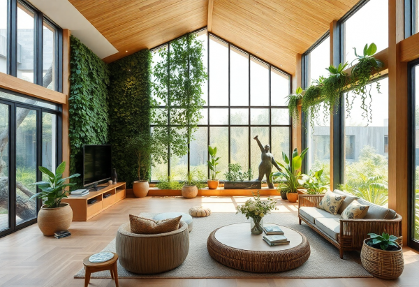 Biophilic Living Room