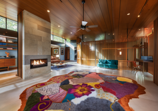New Mid-Century Modern Living Room