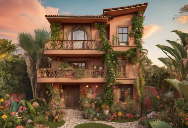 Bohemian House Exterior