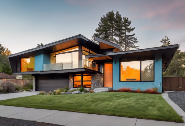 Mid-Century Modern House Exterior