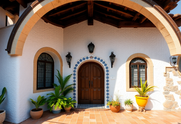 Mediterranean House Exterior