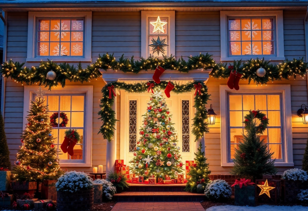 Christmas House Exterior