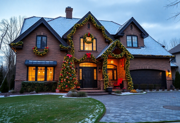 Christmas House Exterior