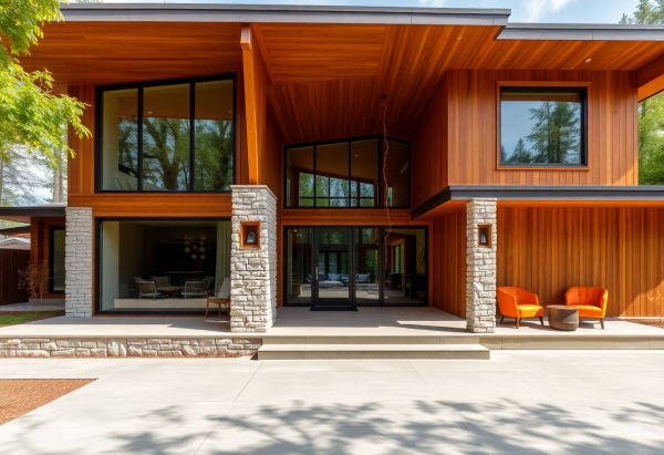 Mid-Century Modern House Exterior
