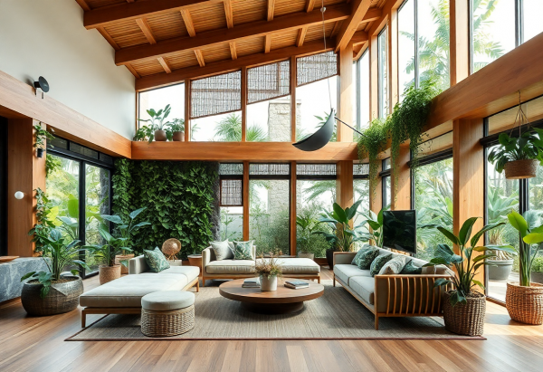 Biophilic Living Room