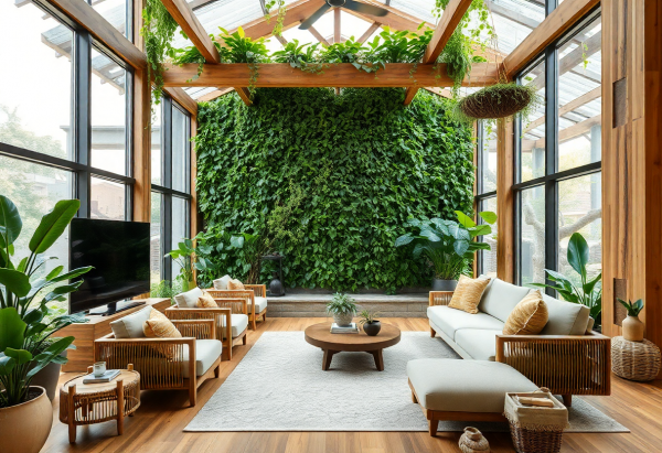 Biophilic Living Room