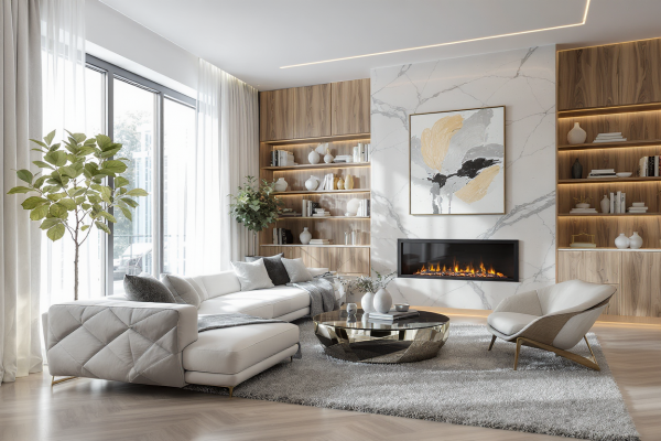 Custom Style Living Room