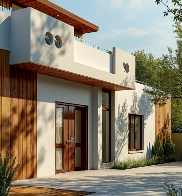 New Bohemian House Exterior
