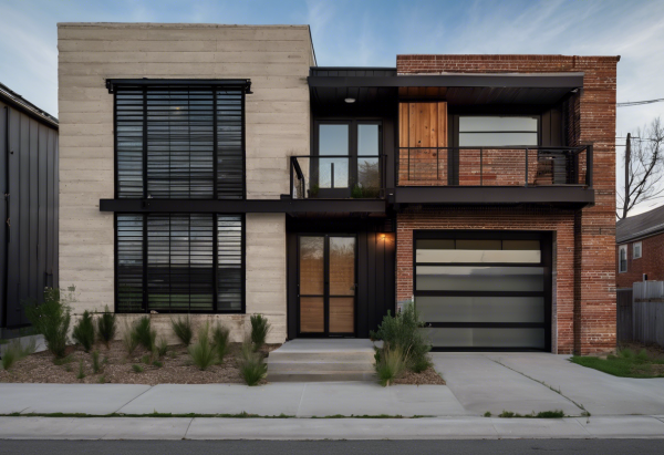 Industrial House Exterior