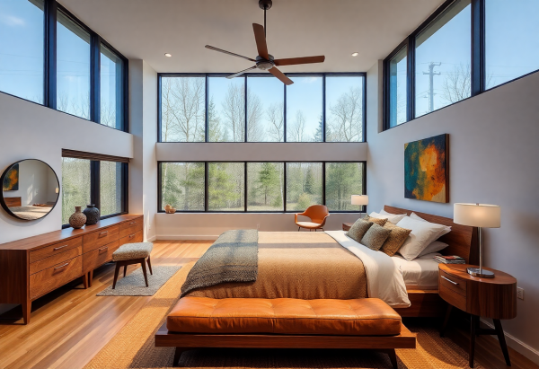 Mid-Century Modern Bedroom