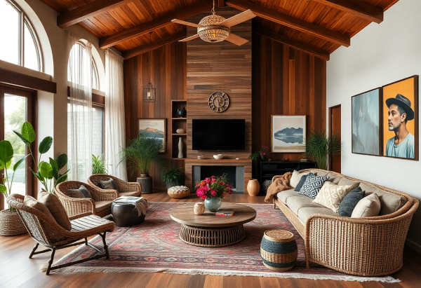 Bohemian Living Room