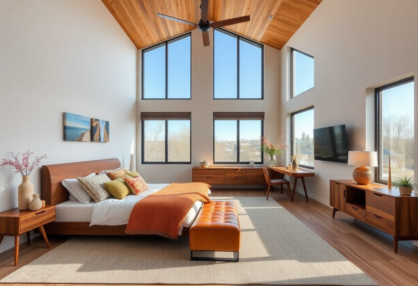 Mid-Century Modern Bedroom