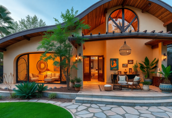Bohemian House Exterior
