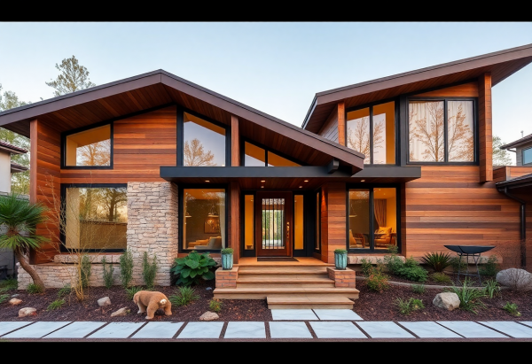 Mid-Century Modern House Exterior