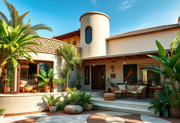 Bohemian House Exterior