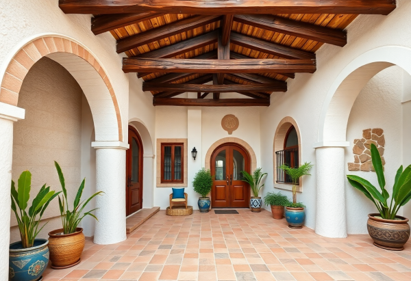 Mediterranean House Exterior