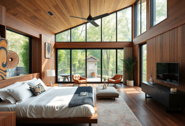 Mid-Century Modern Bedroom