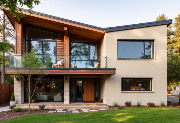 Mid-Century Modern House Exterior