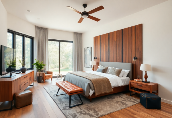 Mid-Century Modern Bedroom
