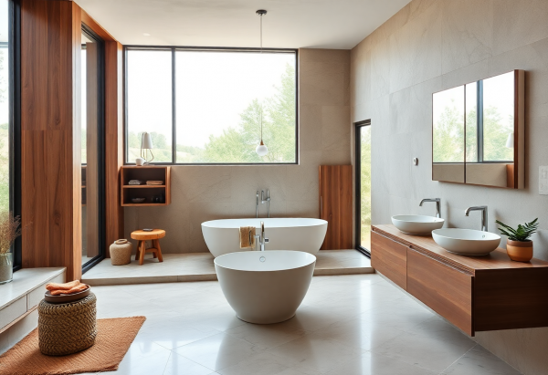 Mid-Century Modern Bathroom