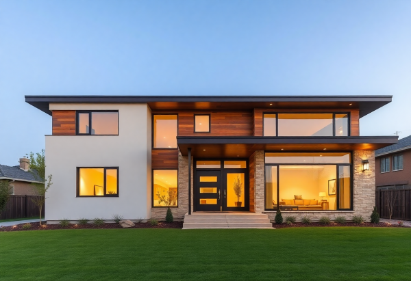 Mid-Century Modern House Exterior