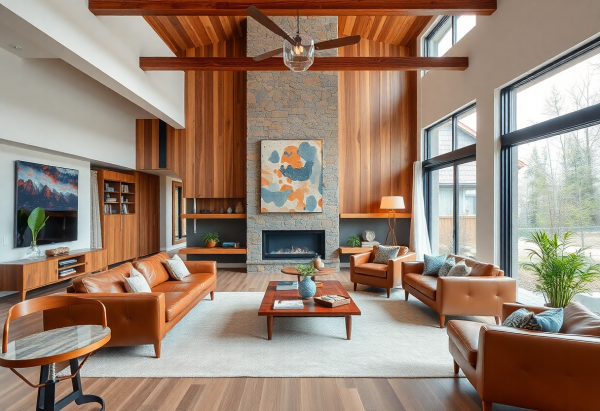 Mid-Century Modern Living Room