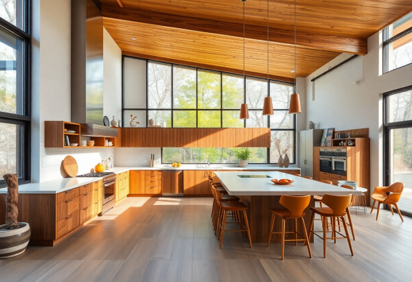 Mid-Century Modern Kitchen