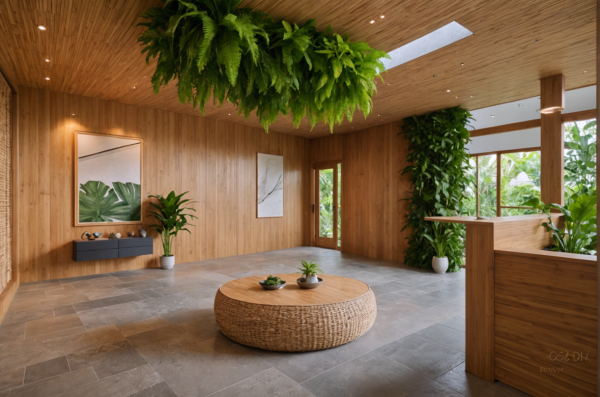 New Biophilic Living Room